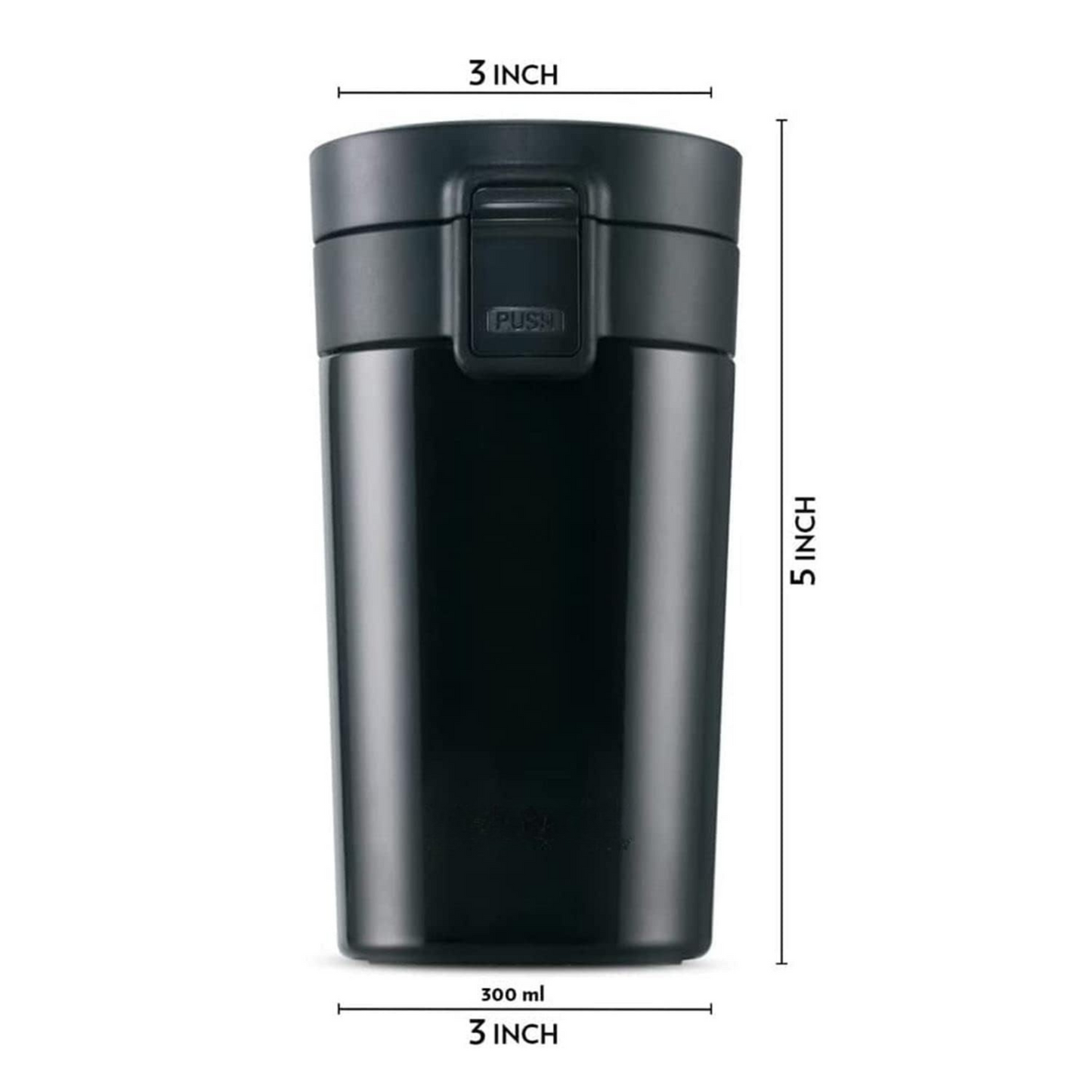 vacuum insulated Hydra Coffeemate stainless Steel travel mug