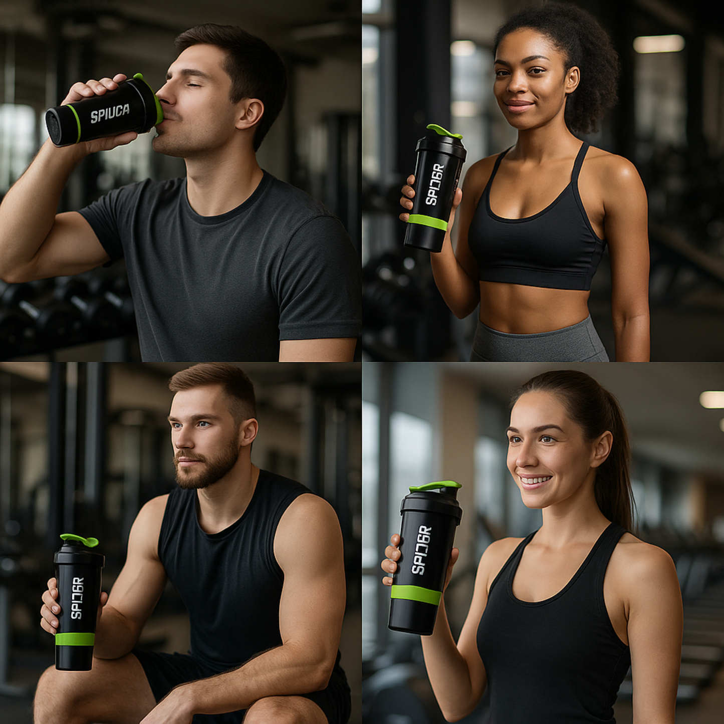 Spider Shaker Bottle | Protein Gym Shaker 500ml