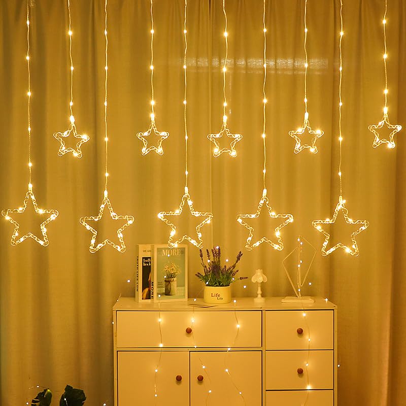Diwali Star light | water proof and shock-resistant | 200 LED with 10 Diyas