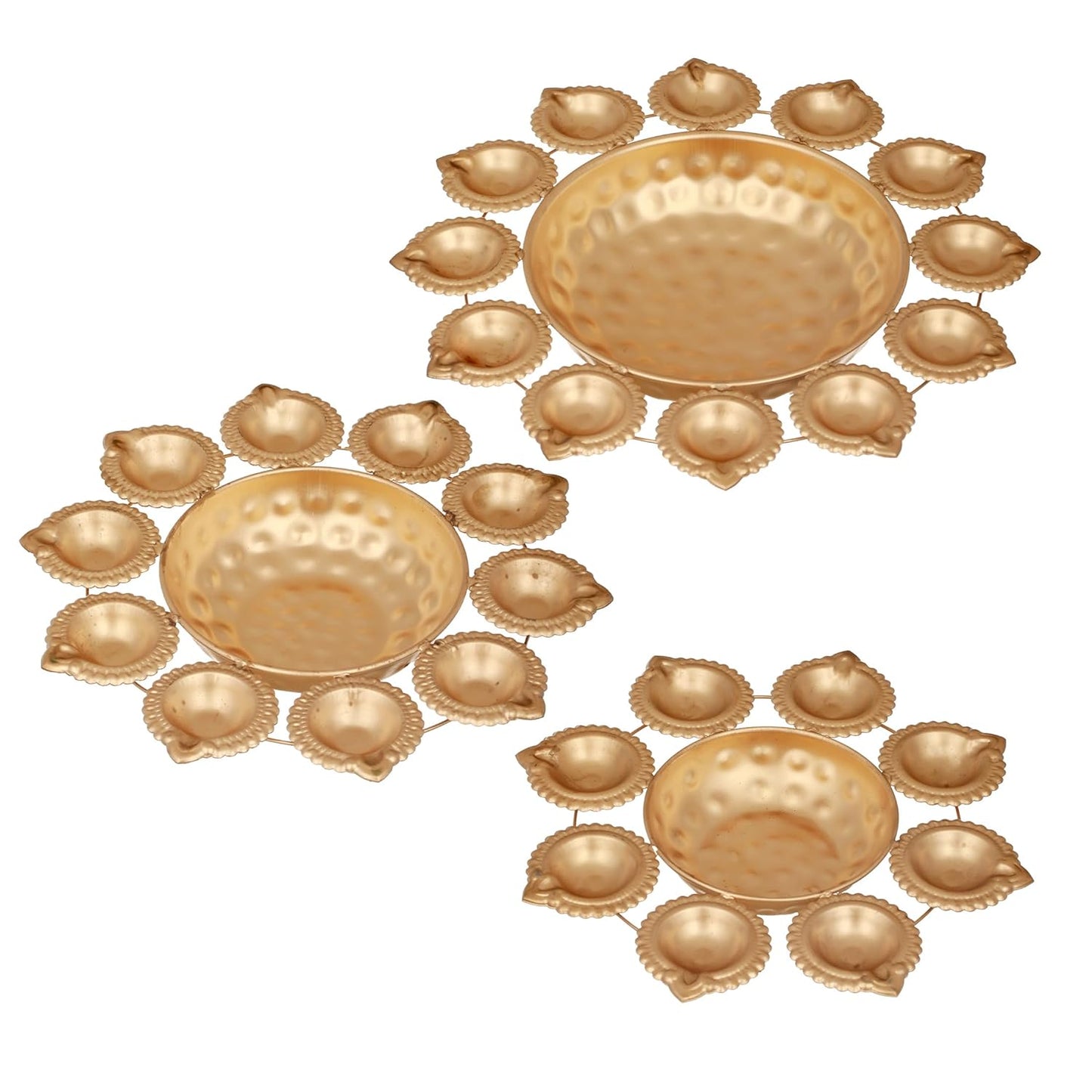 Decorative Urli Bowl for Floating Flowers Home Decor Item (set of 3)