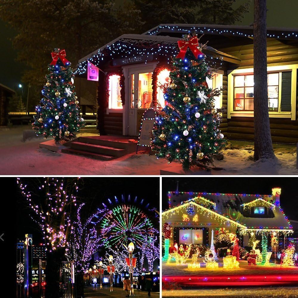 12 Meter LED Decorative String Fairy Rice Lights for Diwali Decoration (Pack of 2)