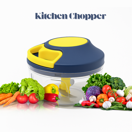 Chopper with 3 Blades for Effortlessly Chopping 500ml
