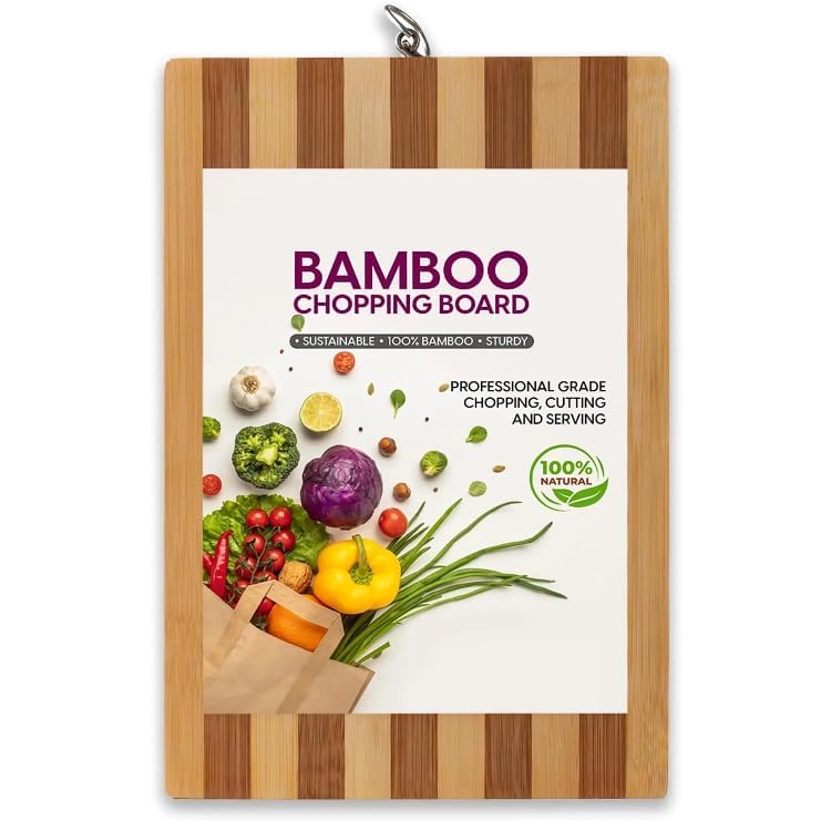 Large Wood Chopping Board for Kitchen Multipurpose use (22 X 32)