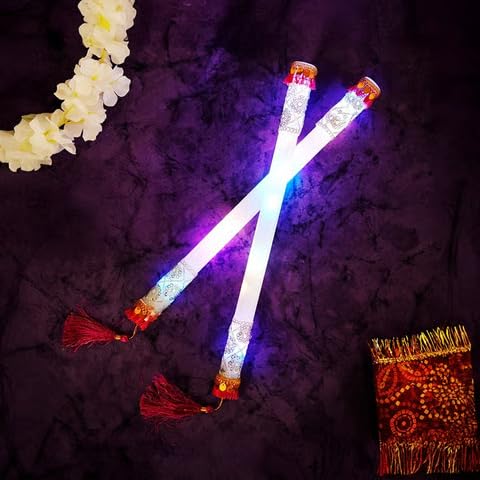 LED Dandiya Sticks with Lights for Navratri Festival