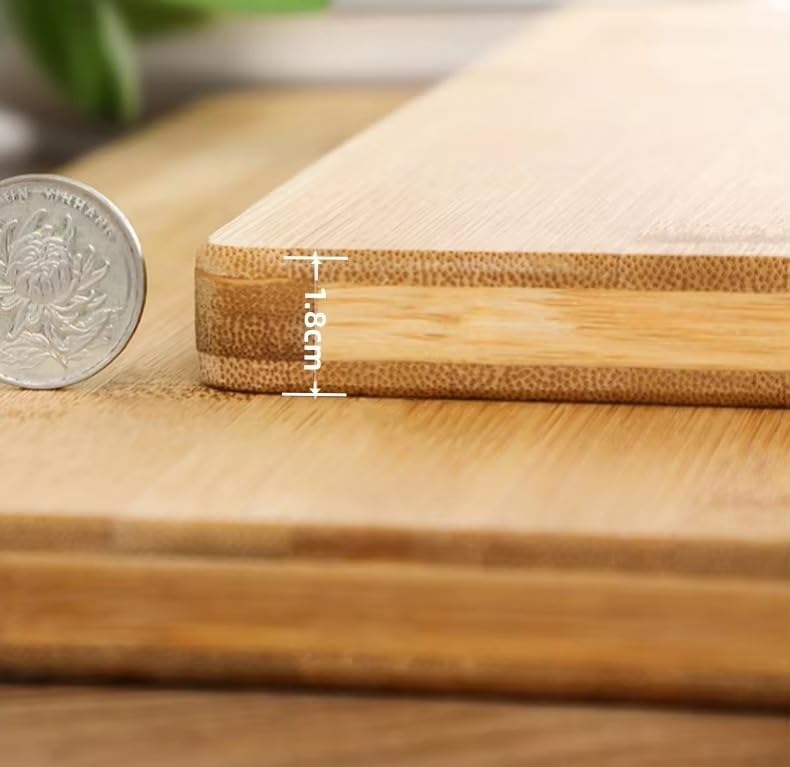 Large Wood Chopping Board for Kitchen Multipurpose use (22 X 32)