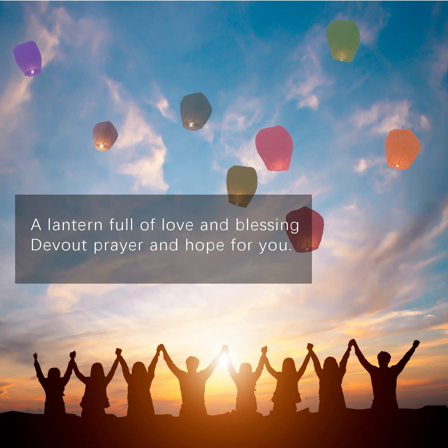 Sky Lanterns 100% Biodegradable No Assembly Required