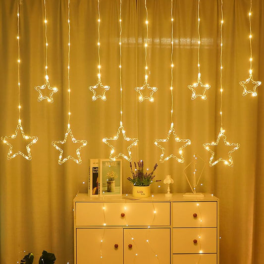 Diwali Star light | water proof and shock-resistant | 200 LED with 10 Diyas