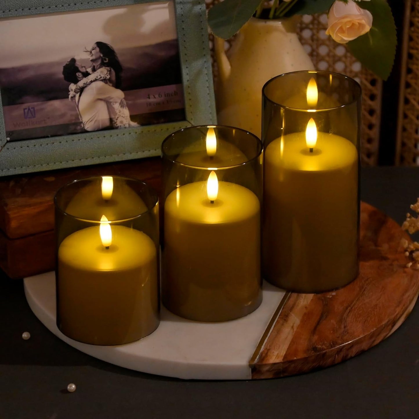 Flameless LED Candles with Remote Controller & Timer