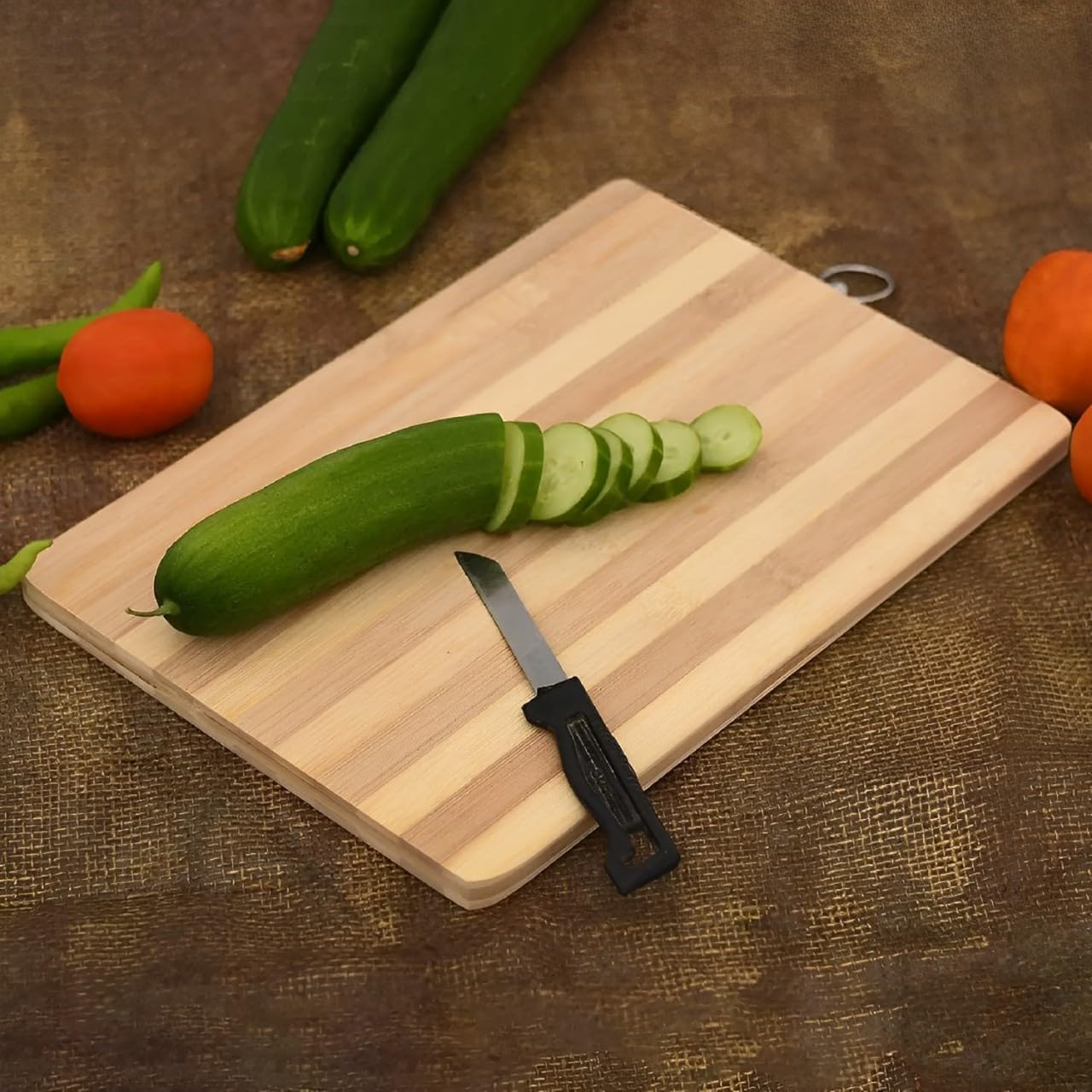 Large Wood Chopping Board for Kitchen Multipurpose use (22 X 32)