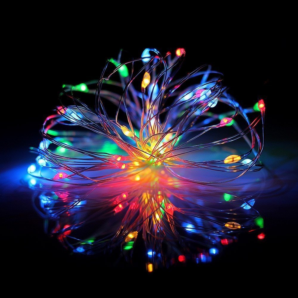 Diwali Decoration | 20 Meter 200 LED's Waterproof Fairy | - 1 M USB Powered Multicolor