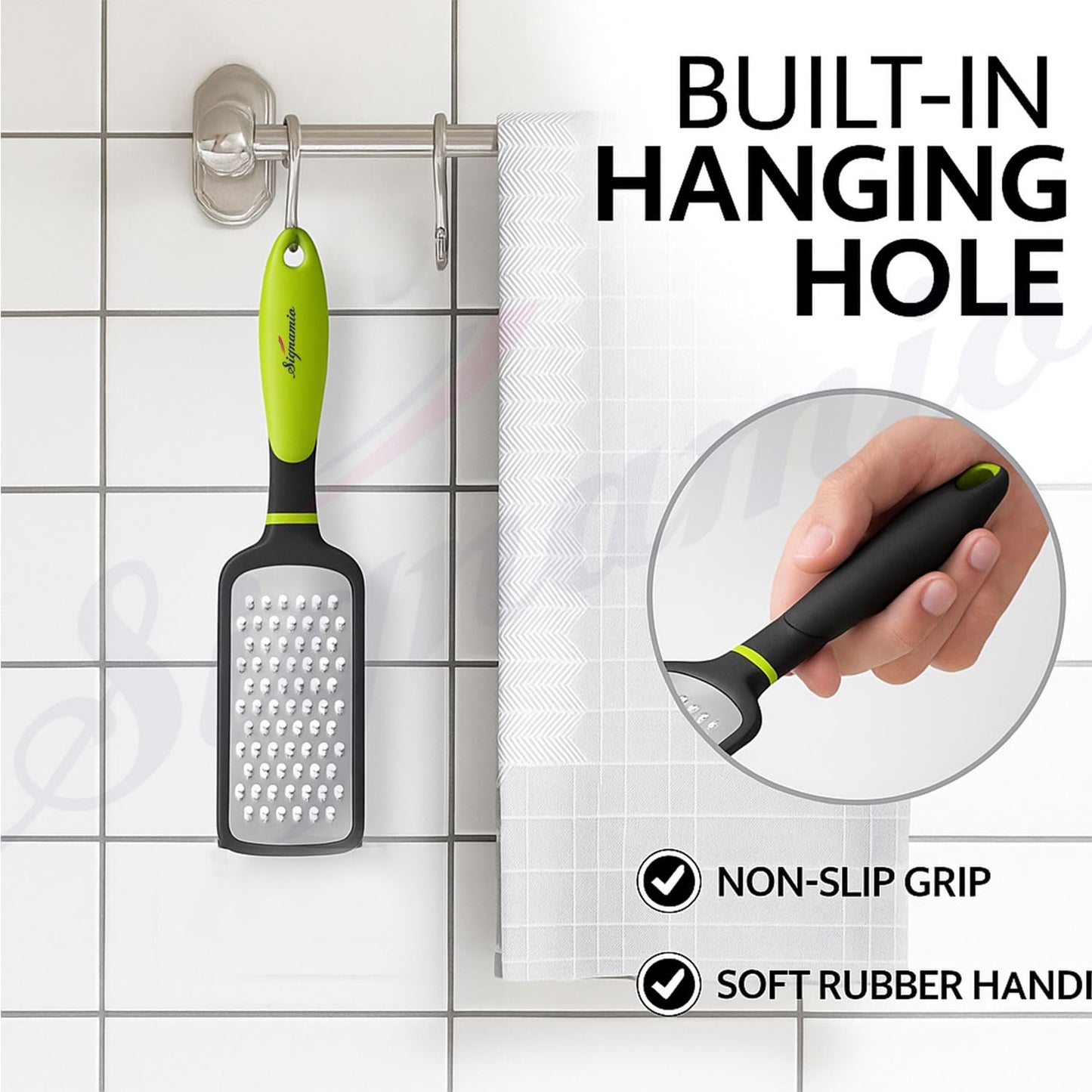 Cheese Grater & Veggie Shredder (Green)
