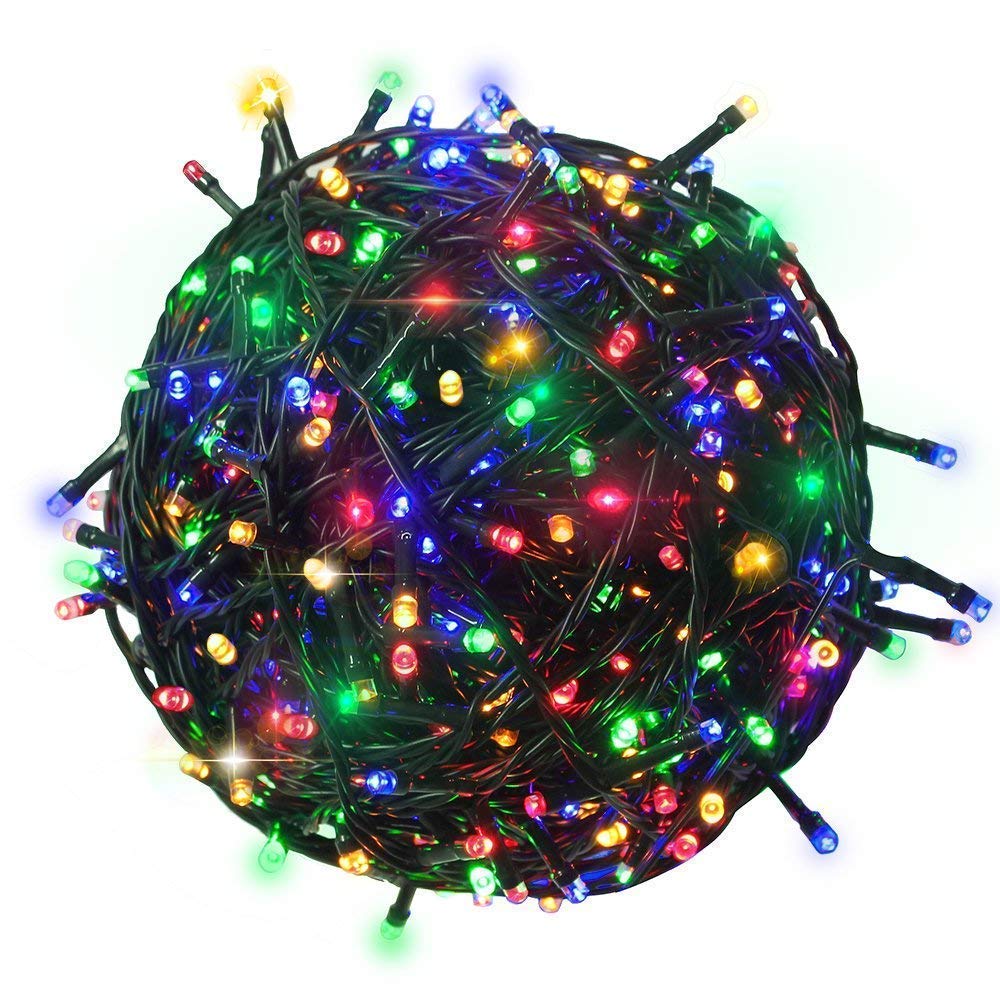 Led String Serial Light 45 Mtr with 8 Modes Changing Controller. Waterproof & Flexible