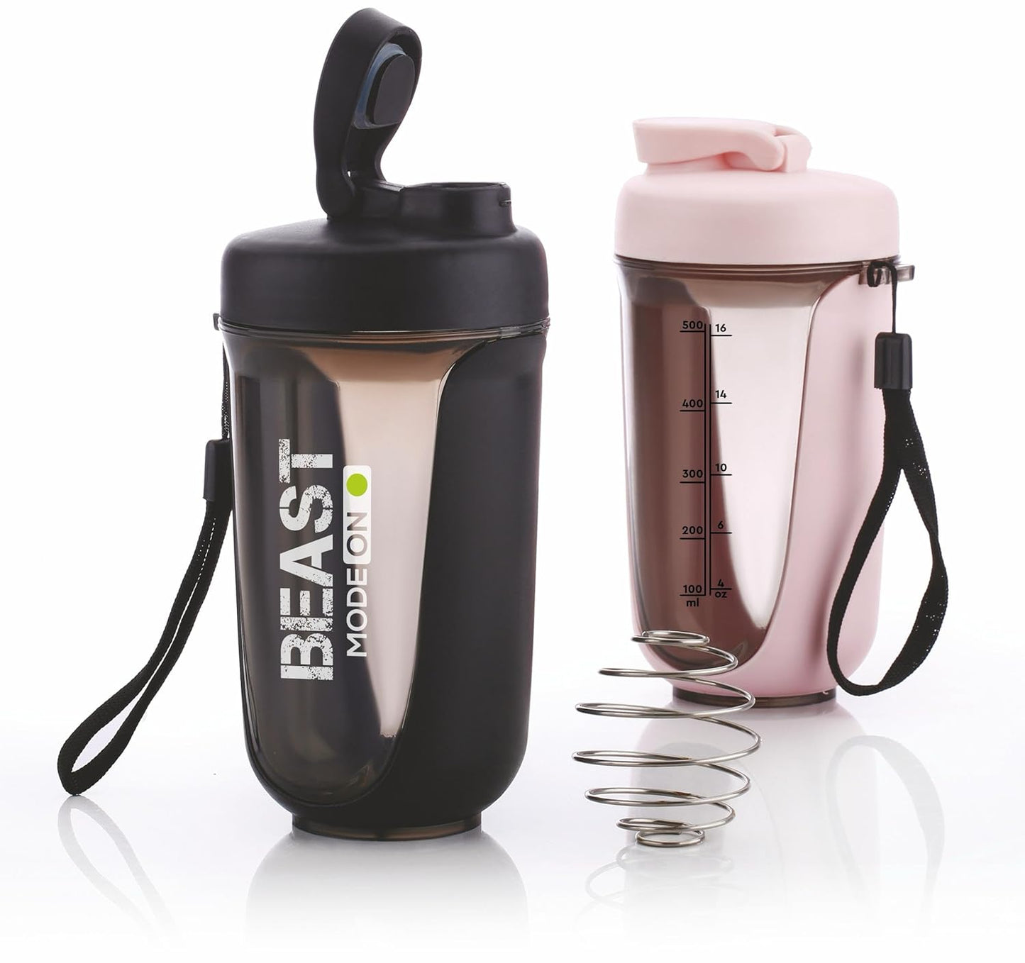 Protein Shaker Bottle | Leak-Proof & BPA-Free Gym Supplement Shaker