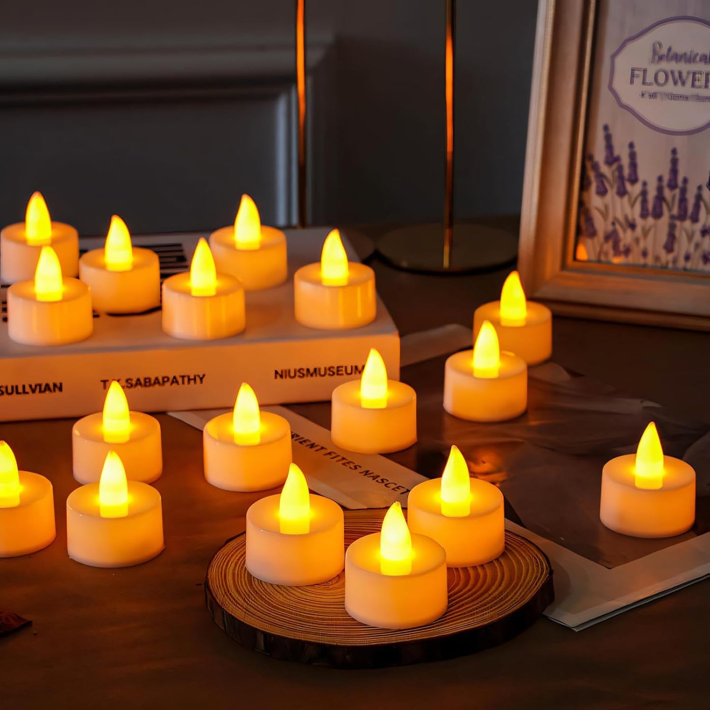 Led Candles for Home Decoration  Flameless & Artificial Decorative (Set of 12)