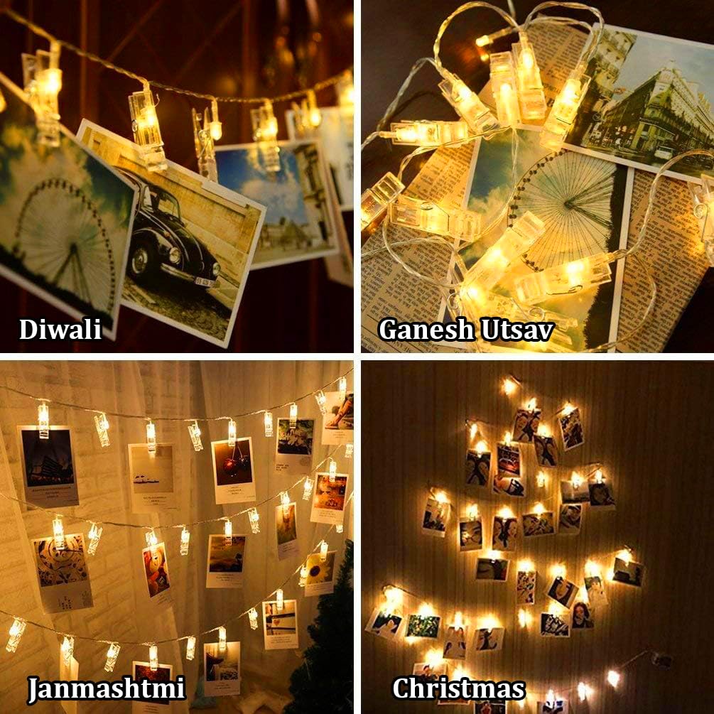 Premium Clip String Light 14 Clips 3 Meter