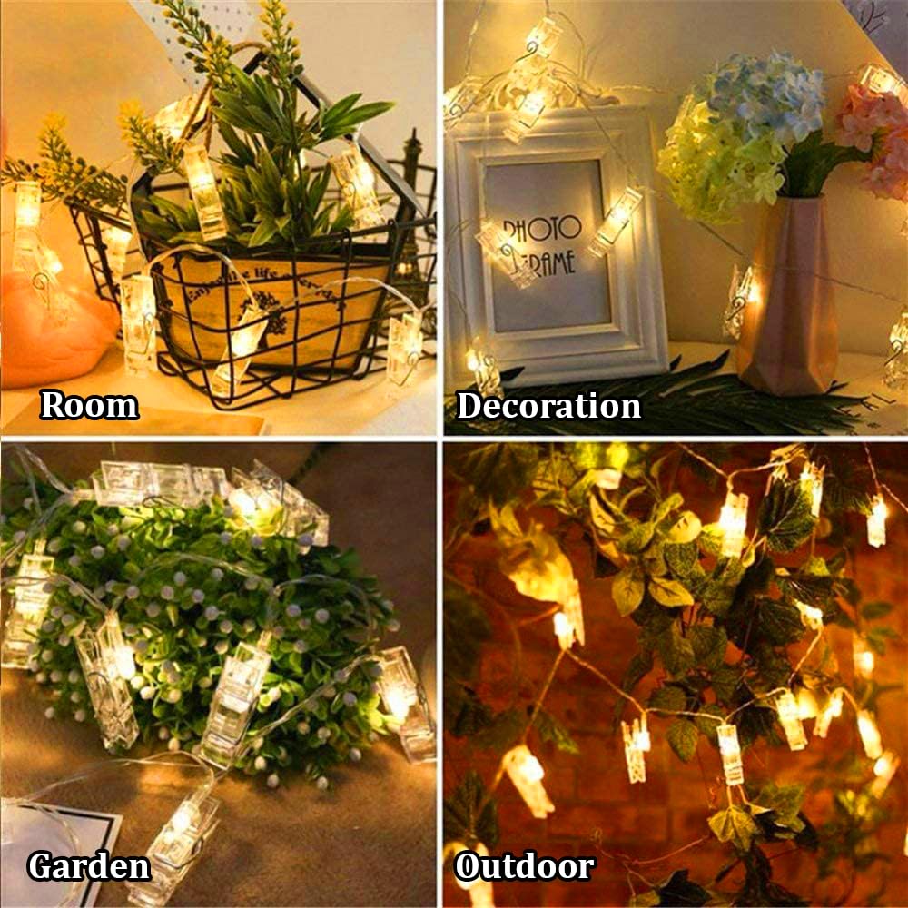 Premium Clip String Light 14 Clips 3 Meter