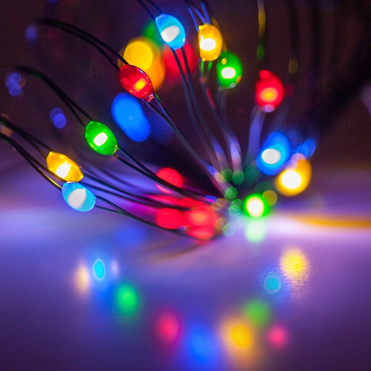 Diwali Decoration | 20 Meter 200 LED's Waterproof Fairy | - 1 M USB Powered Multicolor