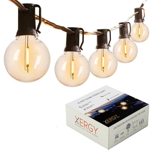 25ft Warm LED Globe String Lights – Perfect Festive Decoration for Diwali, Party, Home & Outdoor Ambiance