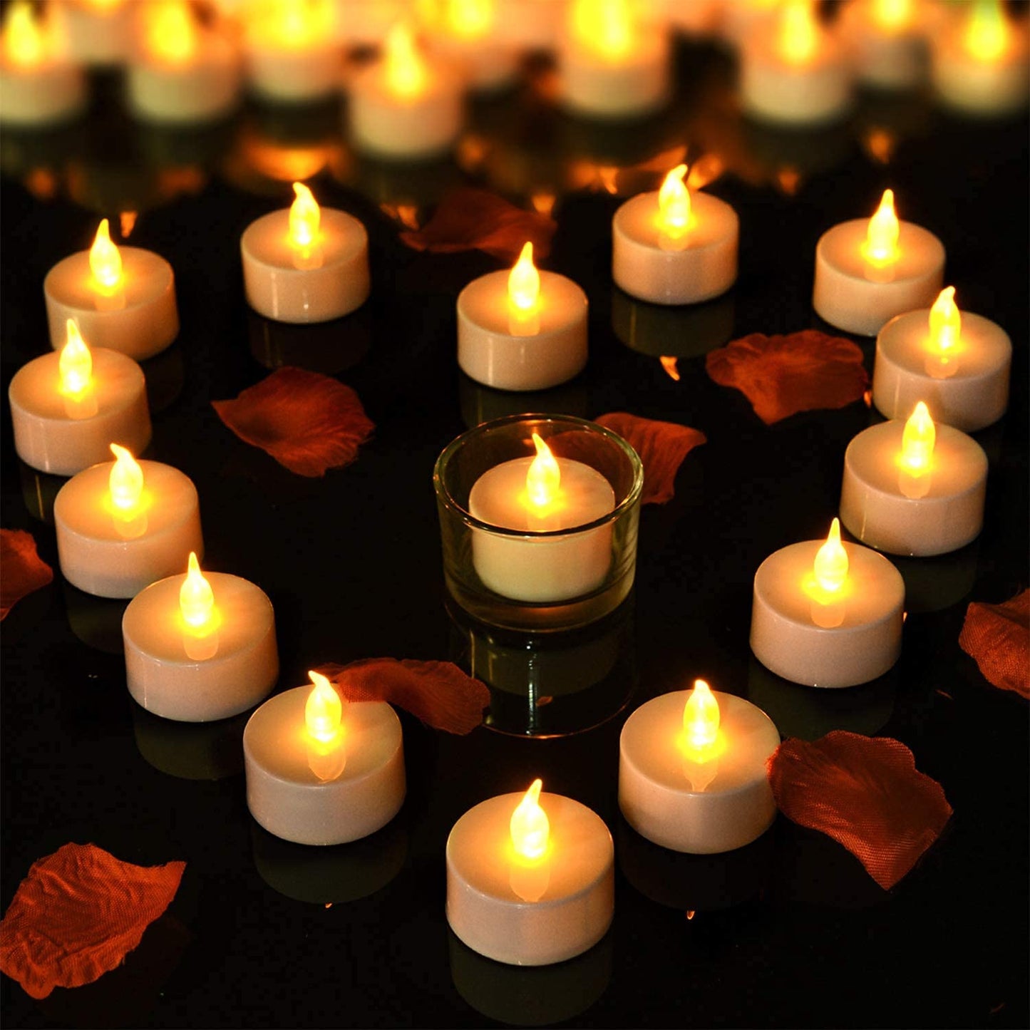 Led Candles for Home Decoration  Flameless & Artificial Decorative (Set of 12)