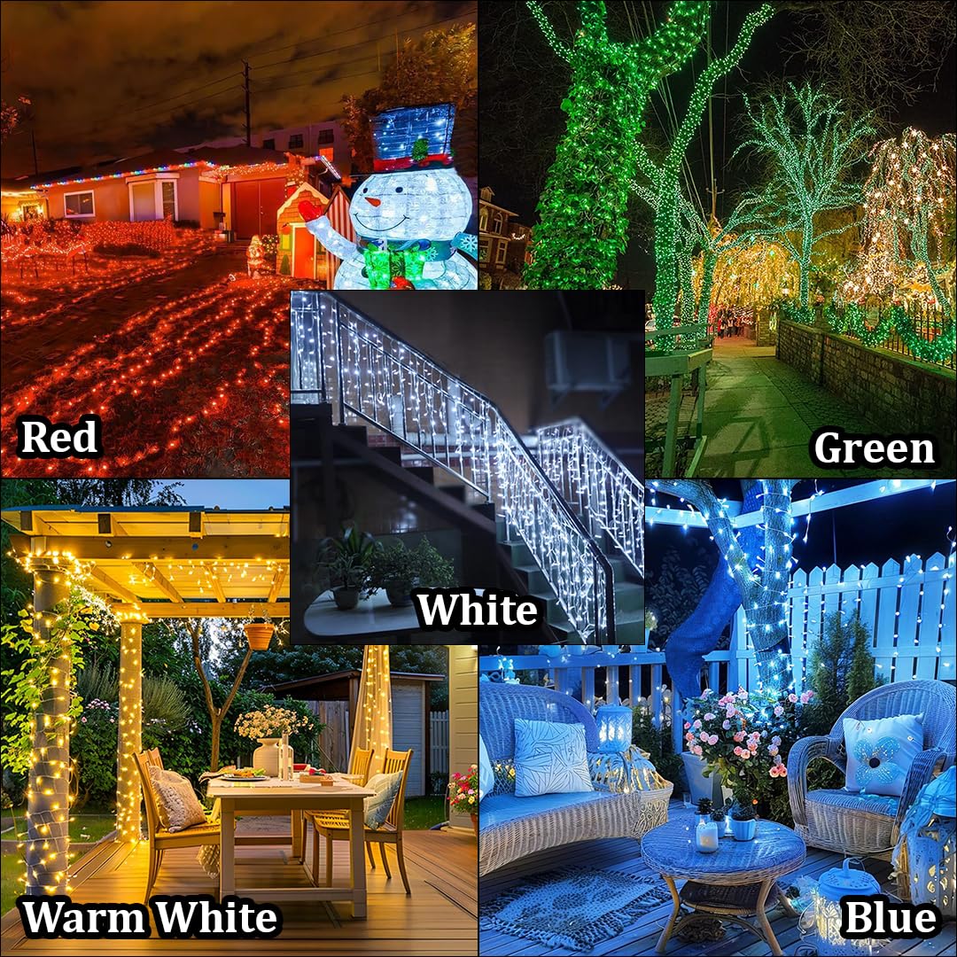 Rice Lights – 40 LED 11 Meter Decorative String Light | Multicolor Fairy (5 Pack)