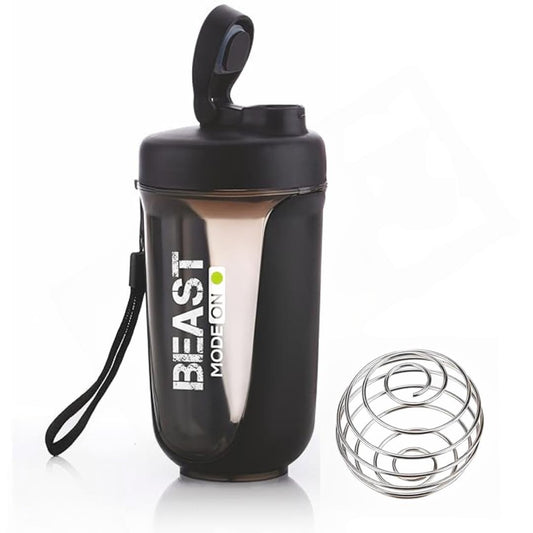 Protein Shaker Bottle | Leak-Proof & BPA-Free Gym Supplement Shaker