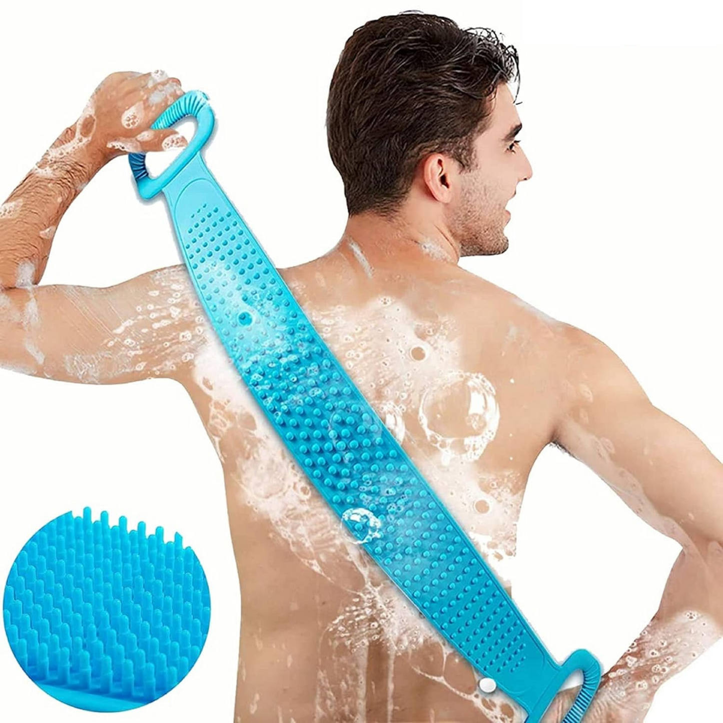 Silicon Bath Belt (Multicolor)